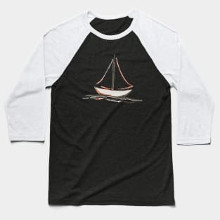 Sail Boat Baseball T-Shirt